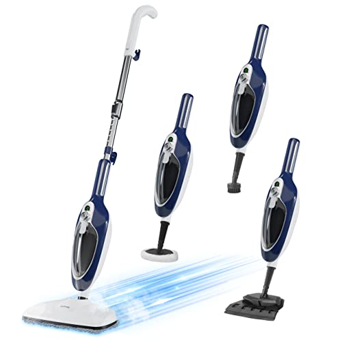 10-in-1 Detachable Handheld Steam Mop with 11 Accessories M2115