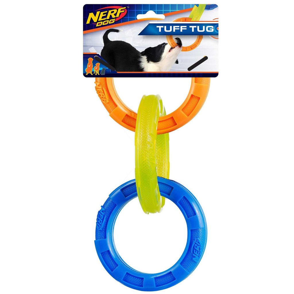 3-Ring Tug Dog Toy E801