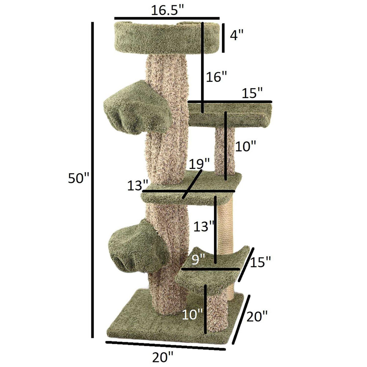 Cat Tree Scratcher O849
