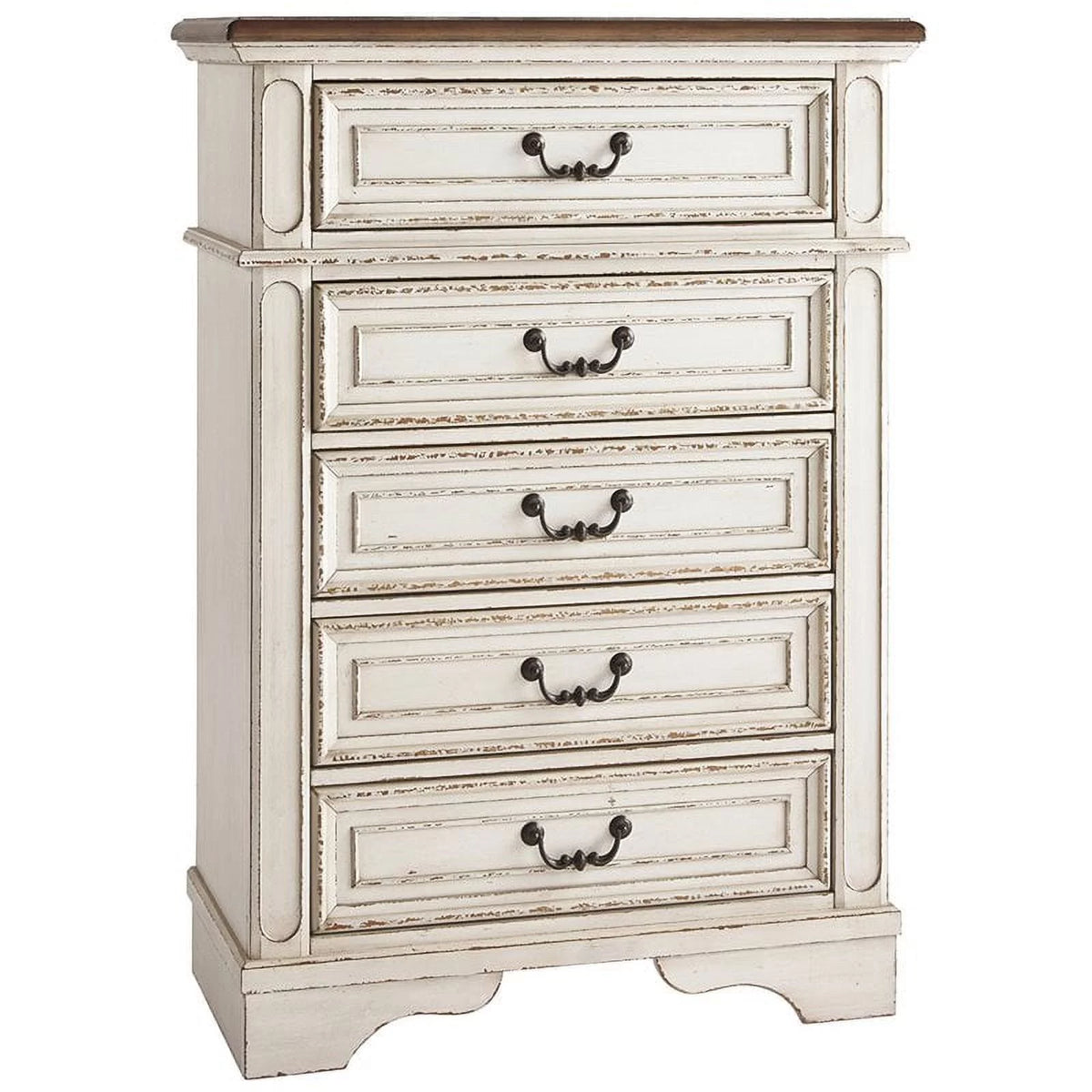 34 5-Drawer Engineered Wood Chest Z566