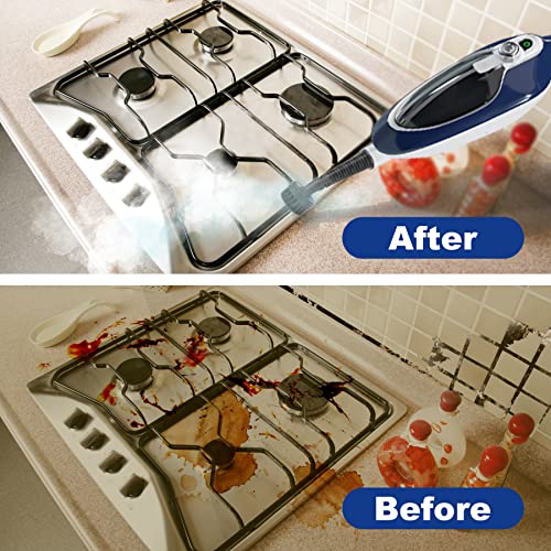 10-in-1 Detachable Handheld Steam Mop with 11 Accessories M2115